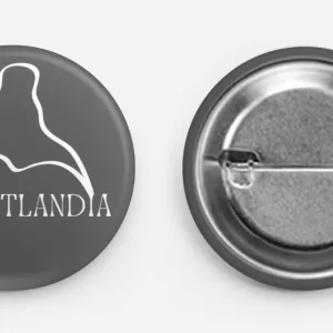 Ghostlandia - logo button