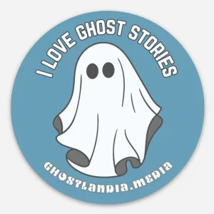 Ghostlandia - I Love Ghost Stories sticker